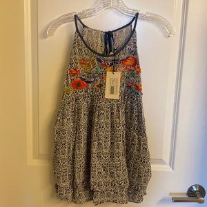 THML Ruffle Embroidered Top